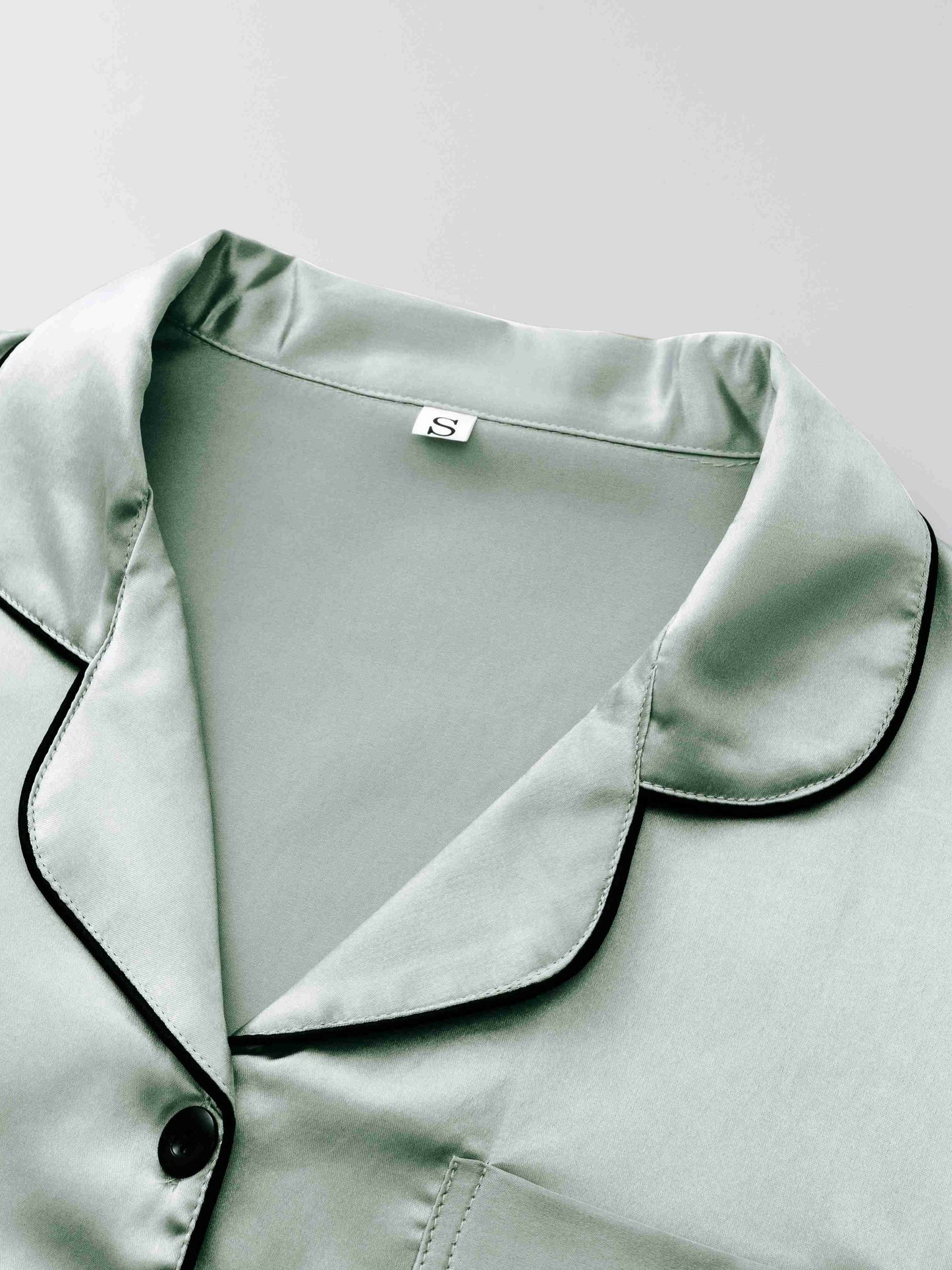 3 Sets of Ultra-Soft Satin Women's Casual Pajama Sets