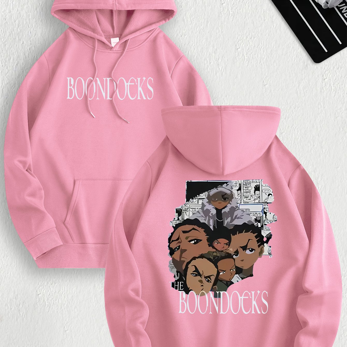 The Boondocks Cartoon Graphic Hoodie