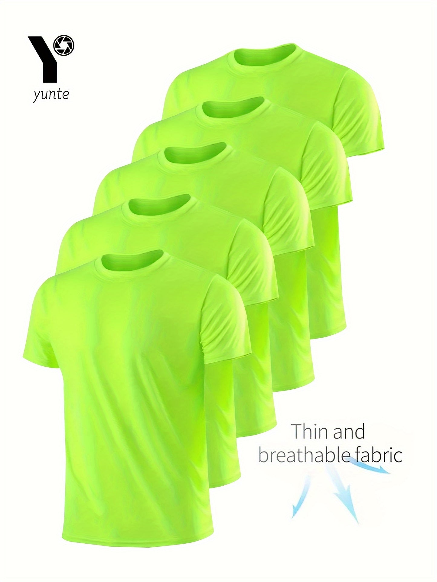 5-pack Set Of Quick Dry Shirts
