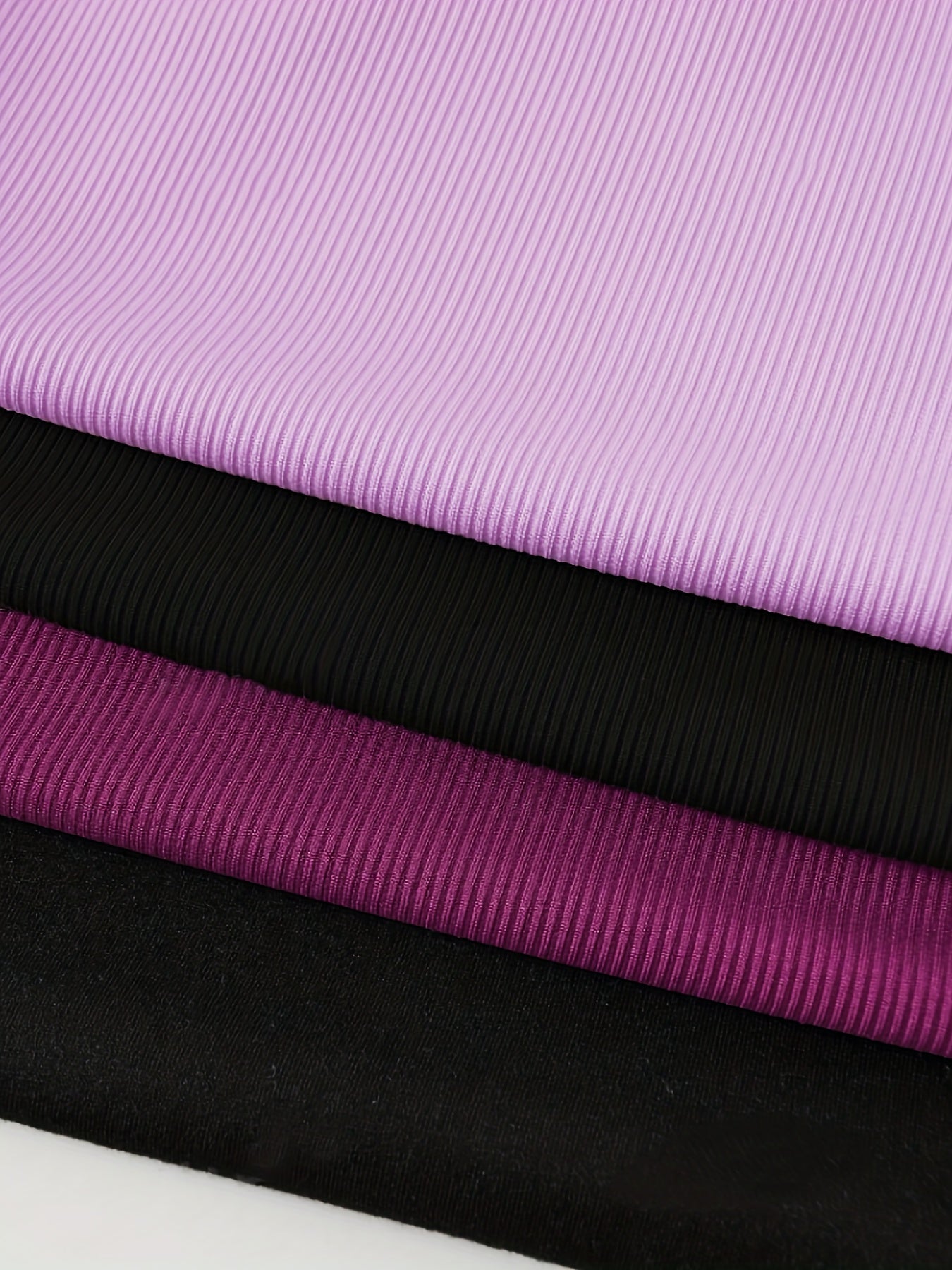 4 Pack Vibrant Solid Color Bodysuits