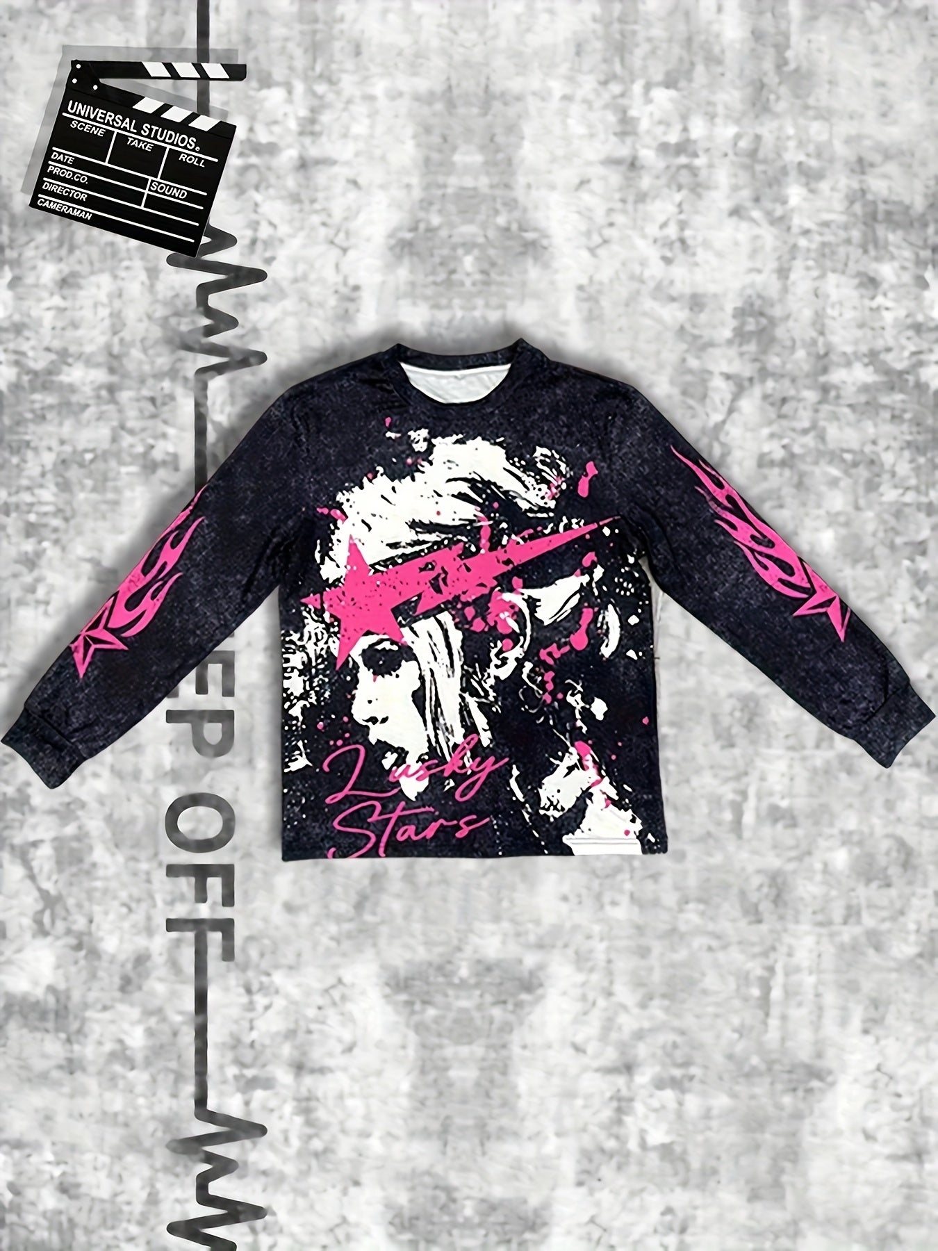 Street Style Crew Neck Sweatshirt