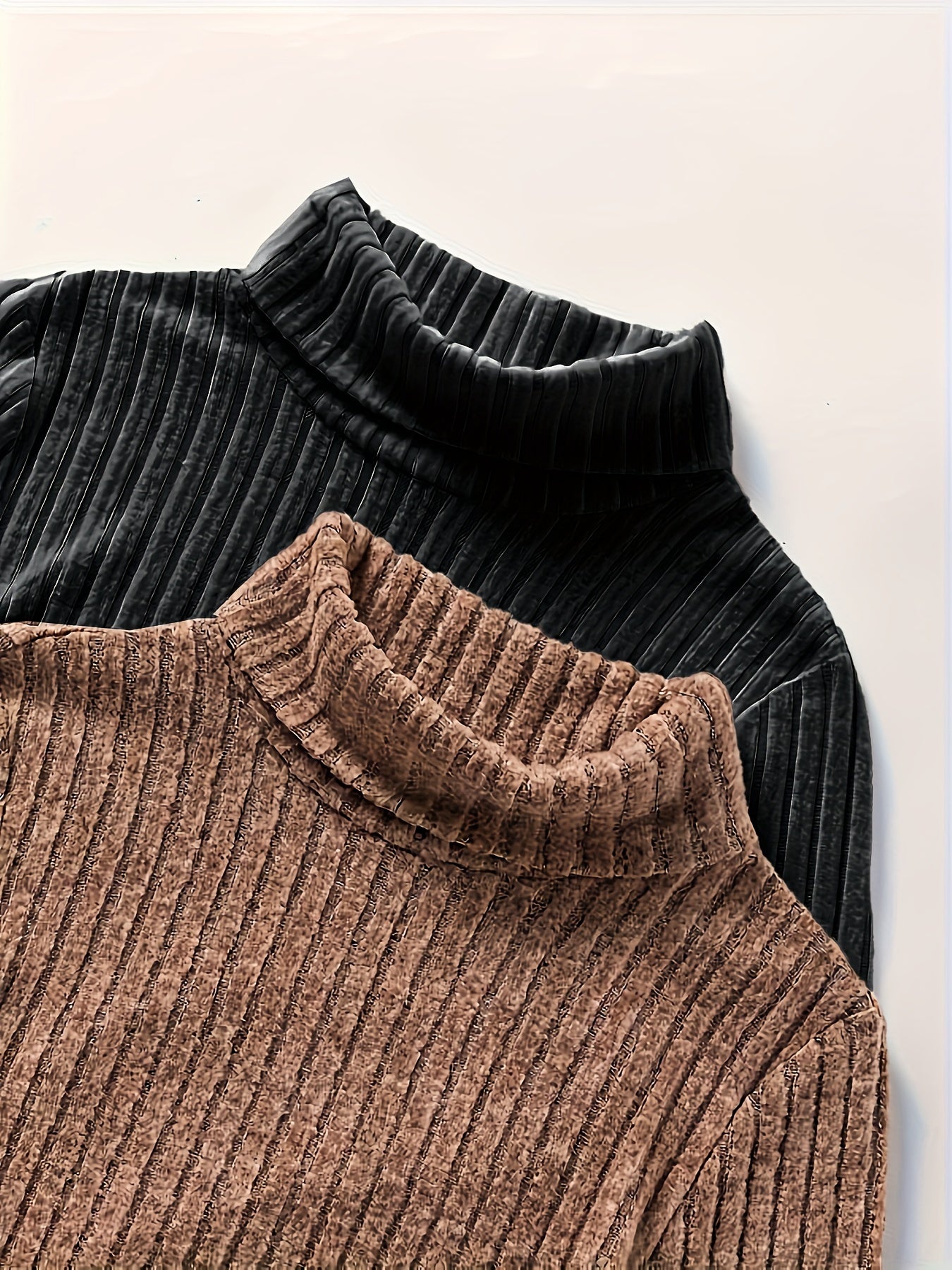 2 Pack Solid Color Ribbed Bodysuit