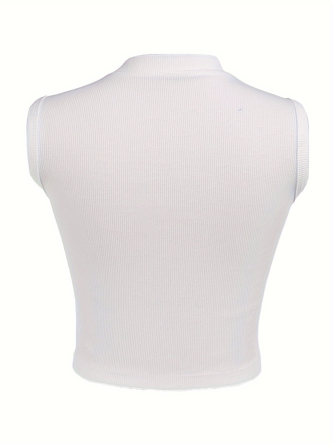 Vibrant Solid Color Cut-Out Tank Top
