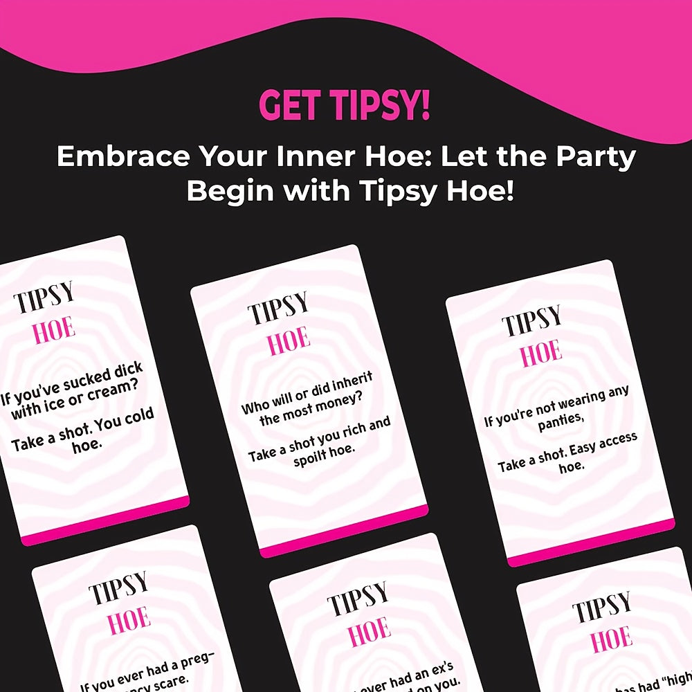 Tipsy Hoe Social Party Card Game for Adults