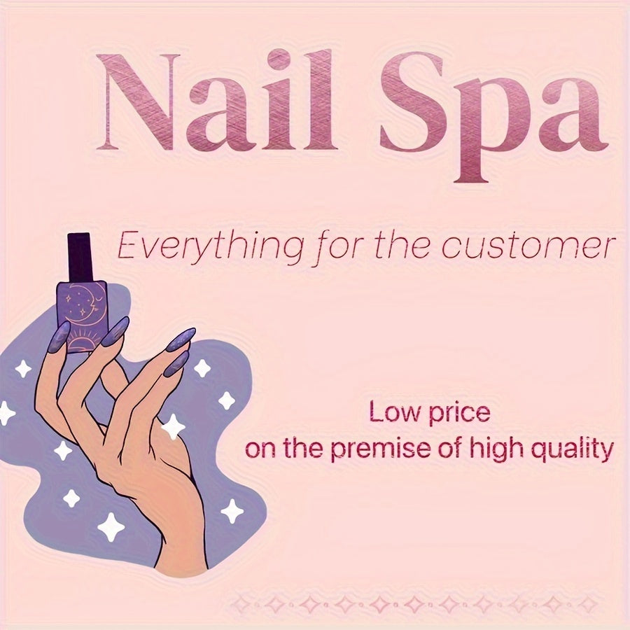 24-Piece Long Ballet Nail Set