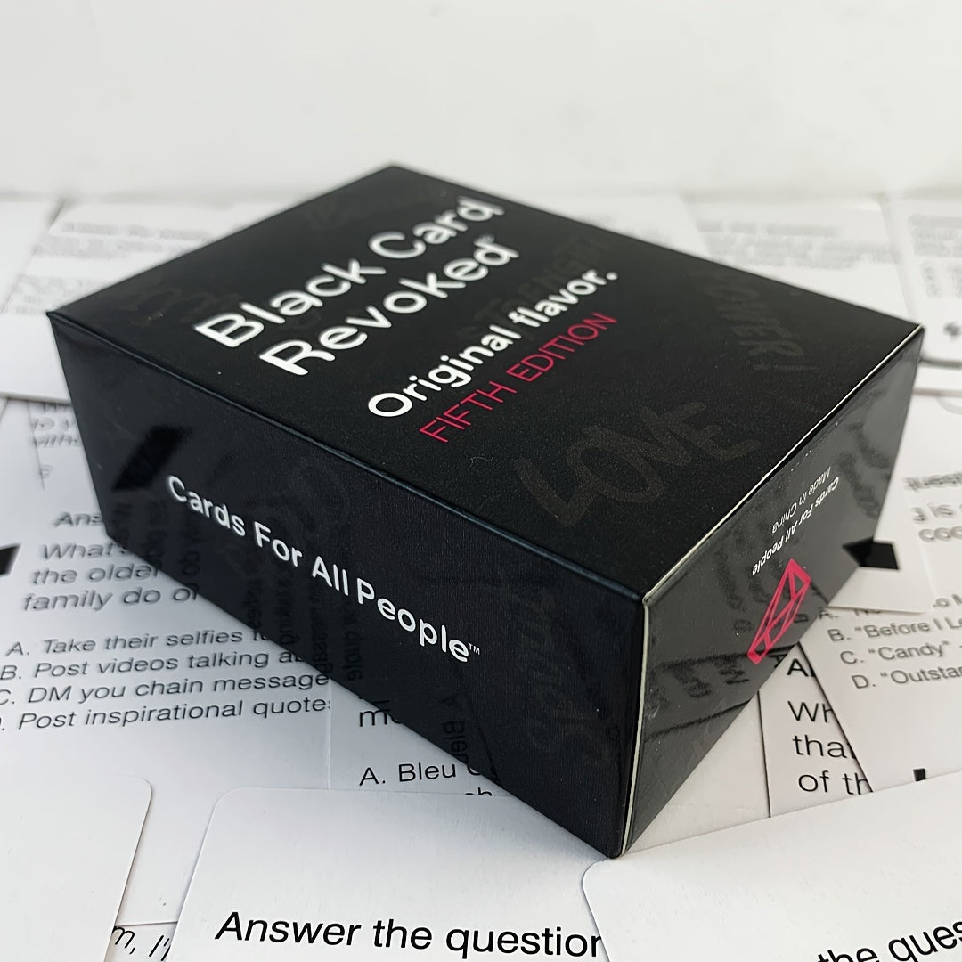 Authentic Black Card Revoked: Original Flavor Fifth Edition