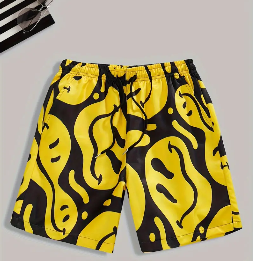 3-Pack Set of Men's Fashion Board Shorts