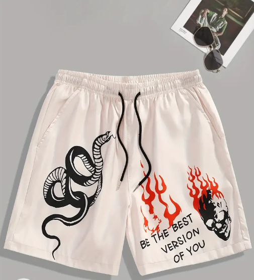 3-Pack Set of Men's Fashion Board Shorts