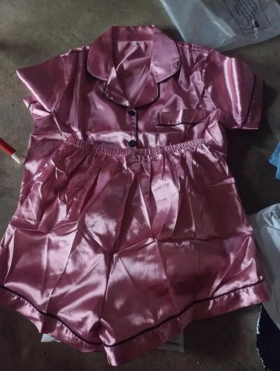 3 Sets of Ultra-Soft Satin Women's Casual Pajama Sets