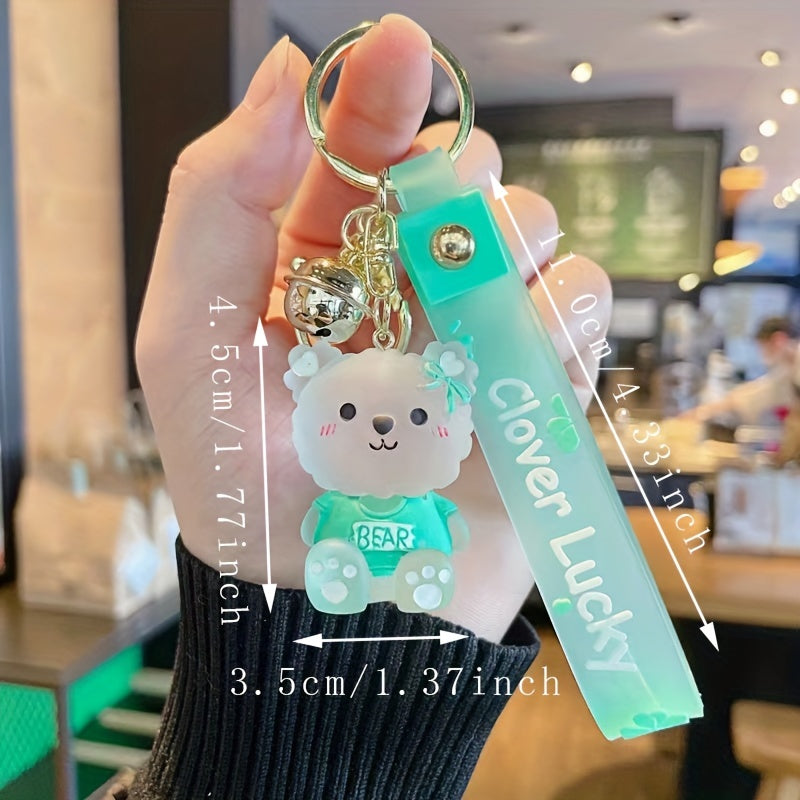 1pc Jelly Bear Keychain