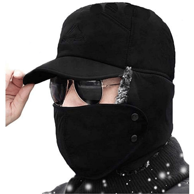 Men's Sporty Thermal Knit Hat
