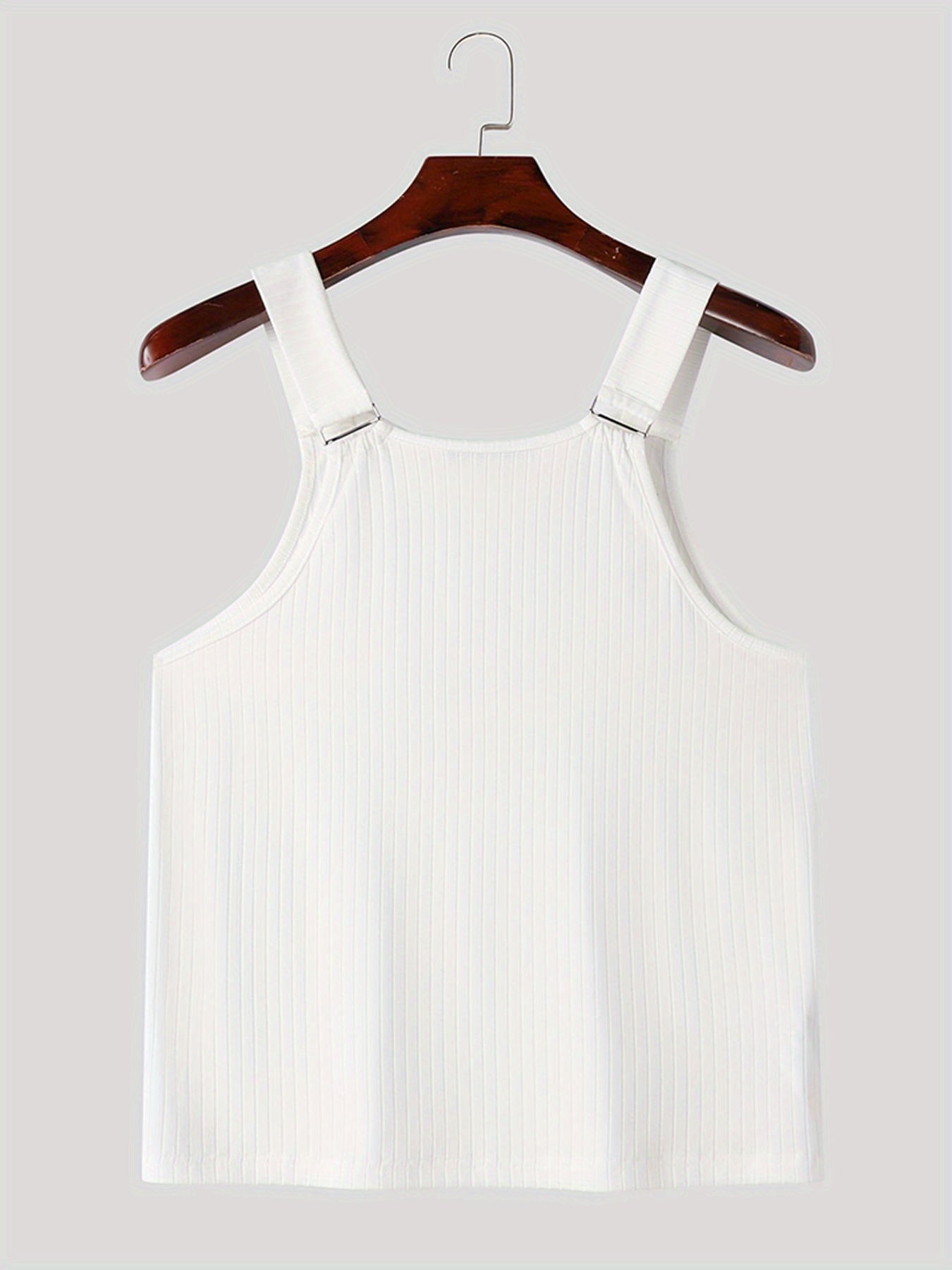 Sleek Men's Knitted Vest Top