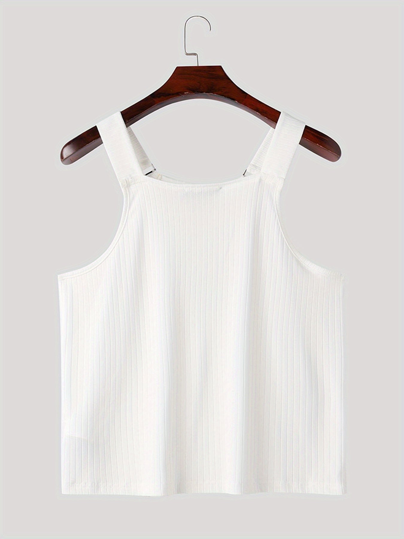 Sleek Men's Knitted Vest Top