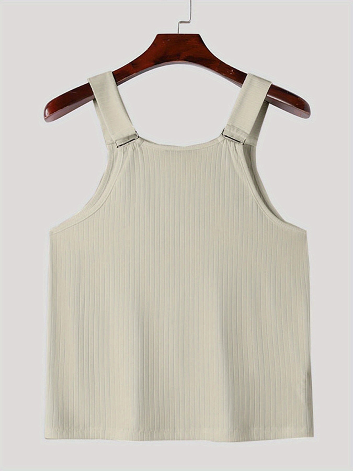 Sleek Men's Knitted Vest Top