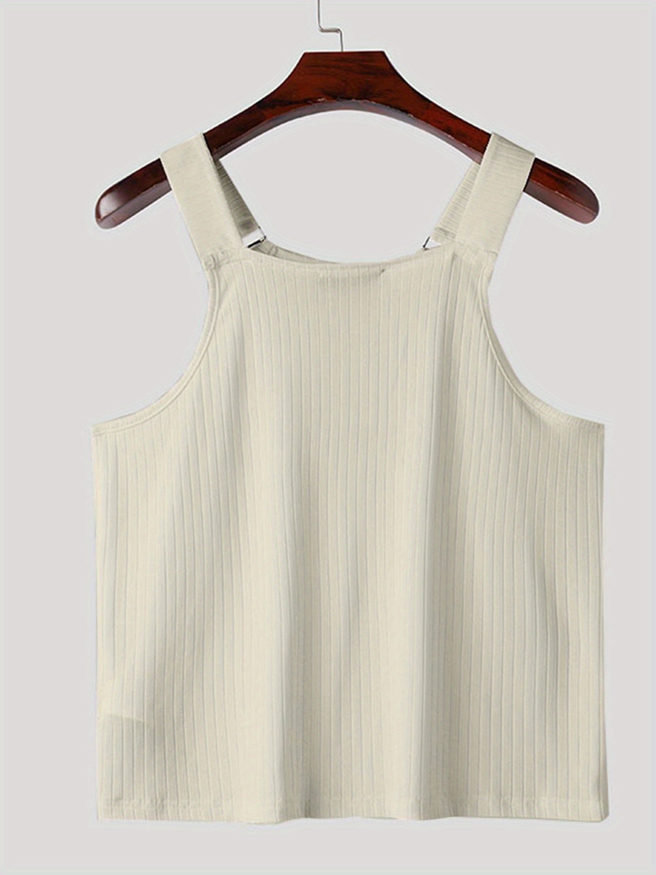 Sleek Men's Knitted Vest Top