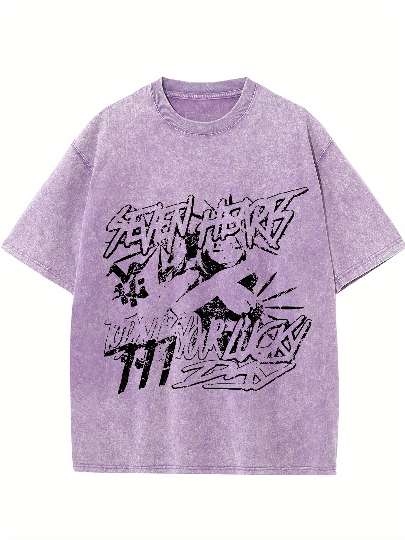 Retro Printed men's vintage round neck short sleeve cotton t-shirt