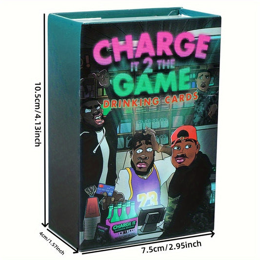 21+ Adults' Favorite Charge it 2 The Game Drinking Cards