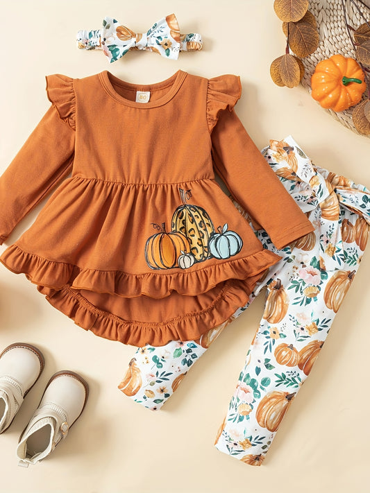 Toddler Baby Girl Halloween Outfits Long Sleeve