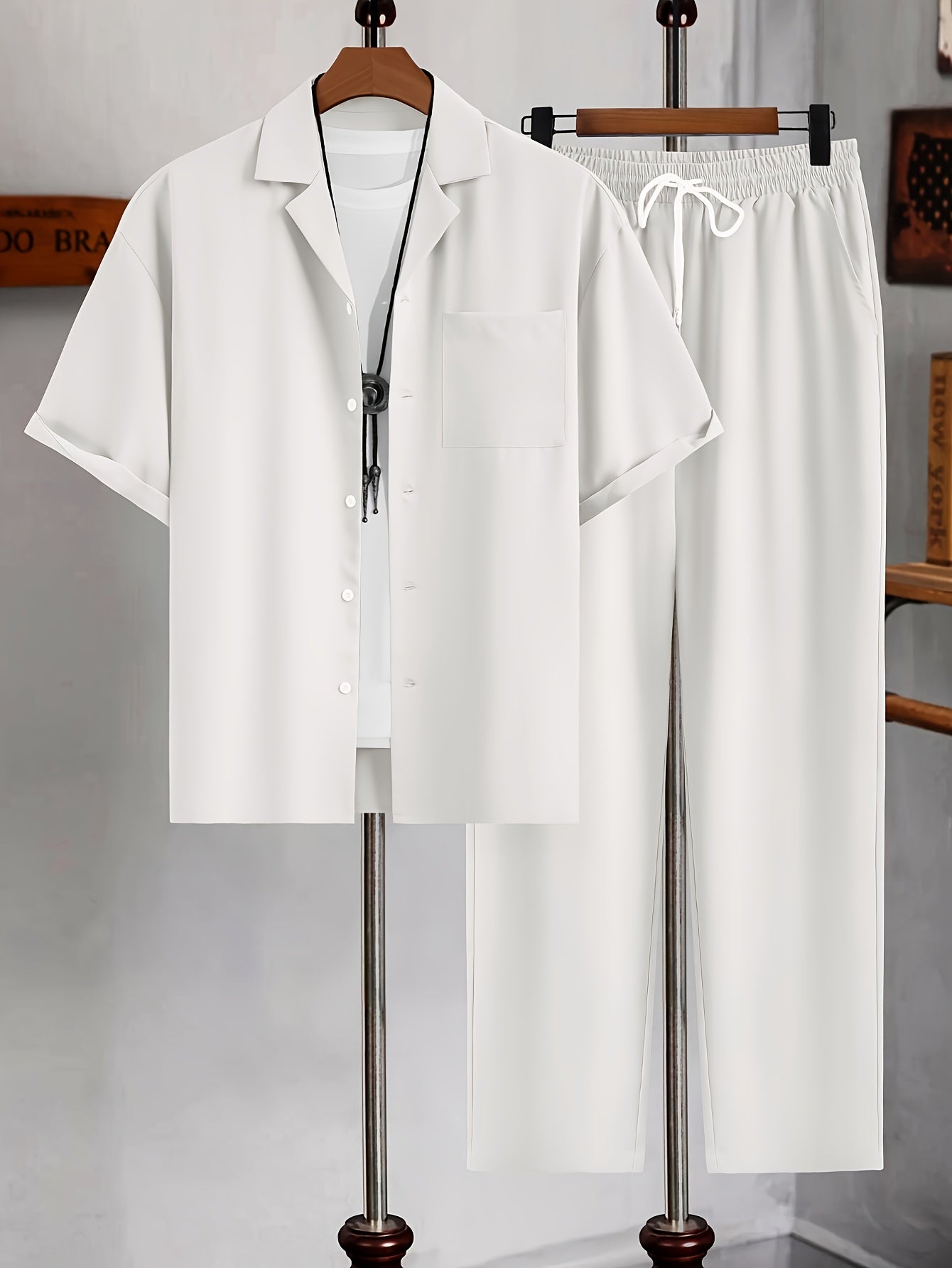 Men's Casual Suit-Inspired Set