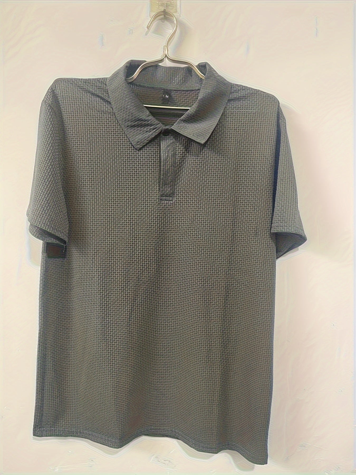 Men's Short Sleeve Lapel Golf Shirts