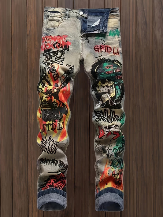 Trendy Distressed Jeans