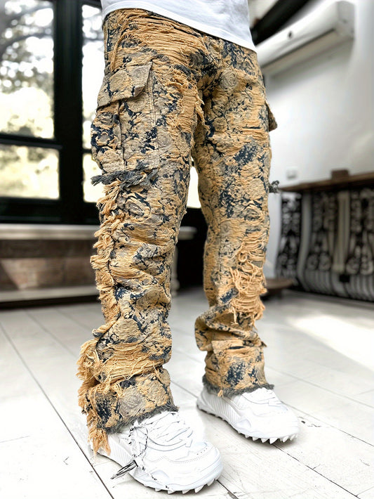 Men's Fashion Stacking Jeans