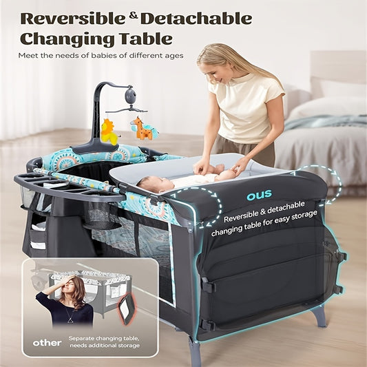Baby Crib 5 In 1
