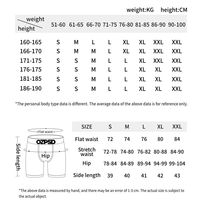 Sexy Men Underwear Boxers Printed Men's Breathable Boxershorts Men's Plus Size Men Boxer Briefs