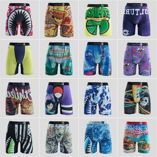 Men Underwear Male Plus Size L-XXXL Man Boxers Fashion Print