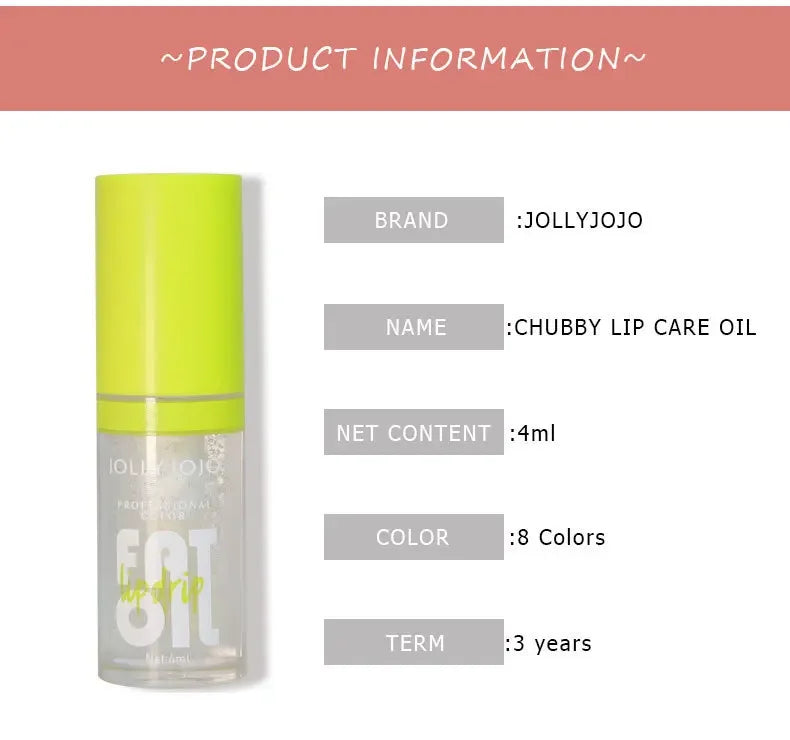 Hydrating Lip Glaze Lip Plumping Lip Gloss Oil