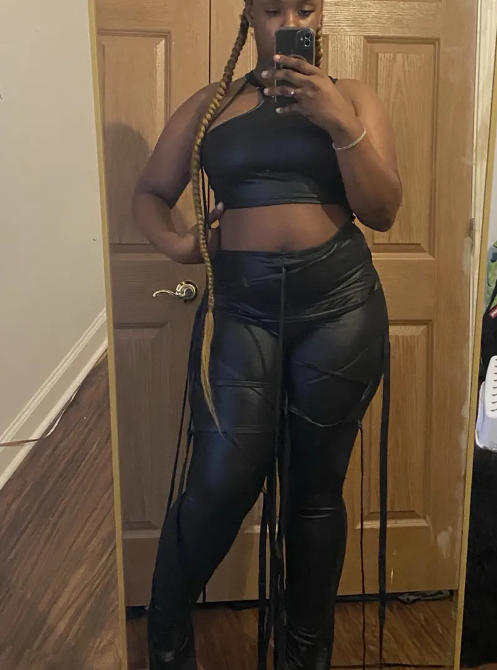 Solid Sexy Two-piece Set