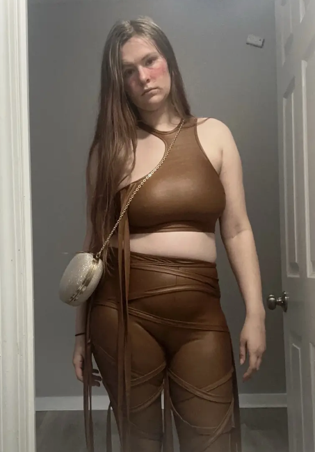Solid Sexy Two-piece Set