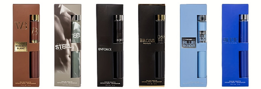 6pc Men's Cologne 1.18oz