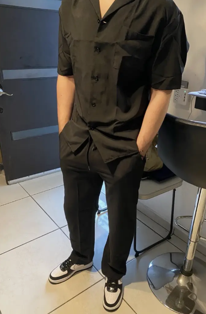 Men's Casual Suit-Inspired Set