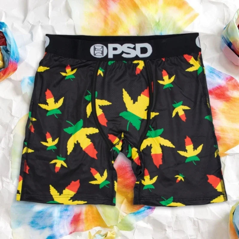 Sexy Men Underwear Boxers Printed Men's Breathable Boxershorts Men's Plus Size Men Boxer Briefs
