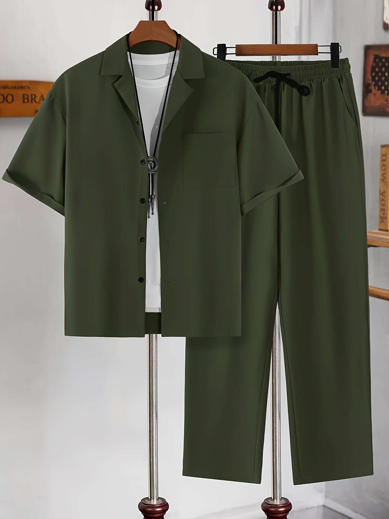 Men's Casual Suit-Inspired Set