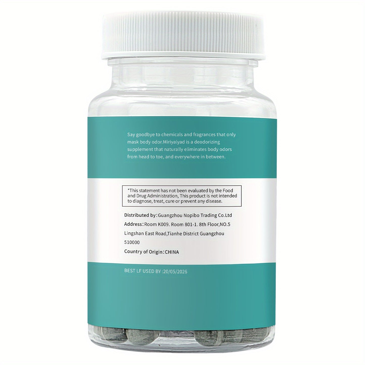 60 Fast-Acting Chlorophyll Capsules