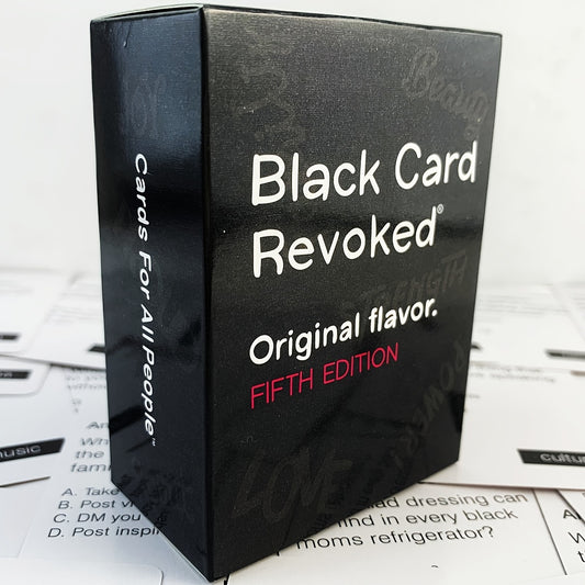 Authentic Black Card Revoked: Original Flavor Fifth Edition