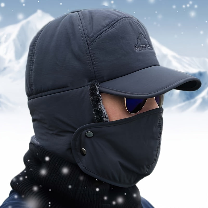Men's Sporty Thermal Knit Hat