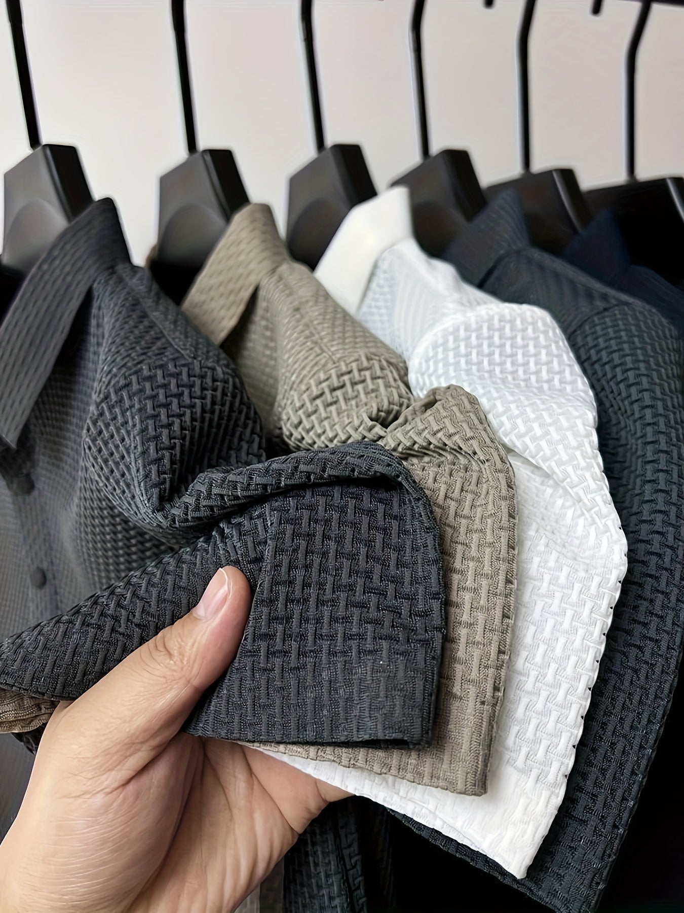 Men's Short Sleeve Lapel Golf Shirts
