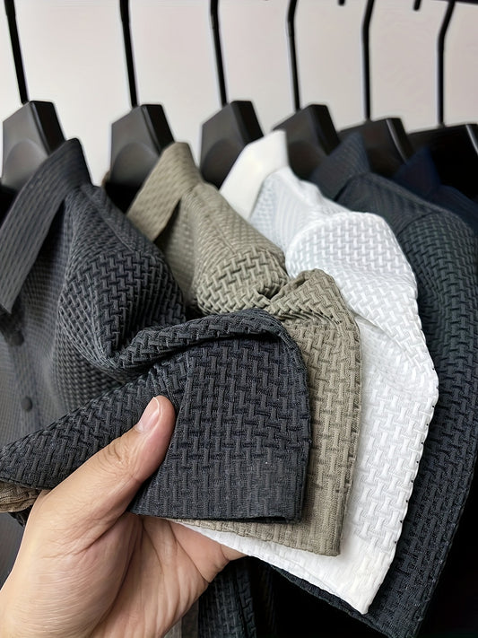 Men's Short Sleeve Lapel Golf Shirts