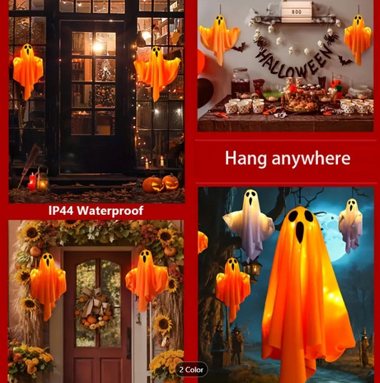 20-Inch Spooky Halloween LED Light with 3 Flashing Modes