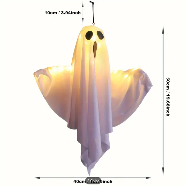 20-Inch Spooky Halloween LED Light with 3 Flashing Modes
