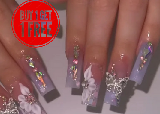 Six 24Pcs Nails