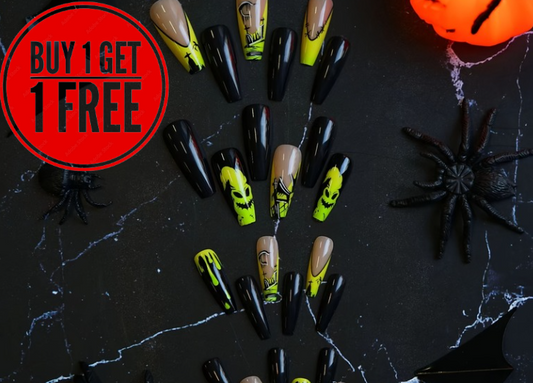 24-Piece Long Ballet Nail Set
